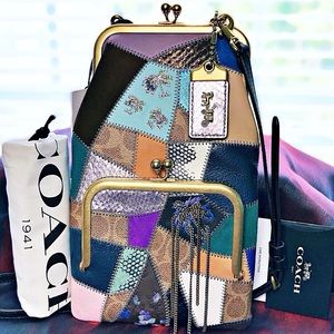 *RARE* Coach 1941 Double Frame Crossbody Patchwork